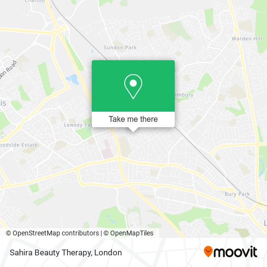 Sahira Beauty Therapy map