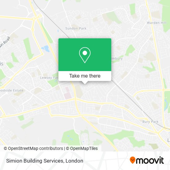 Simion Building Services map