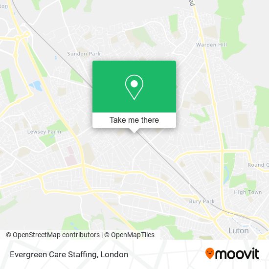 Evergreen Care Staffing map