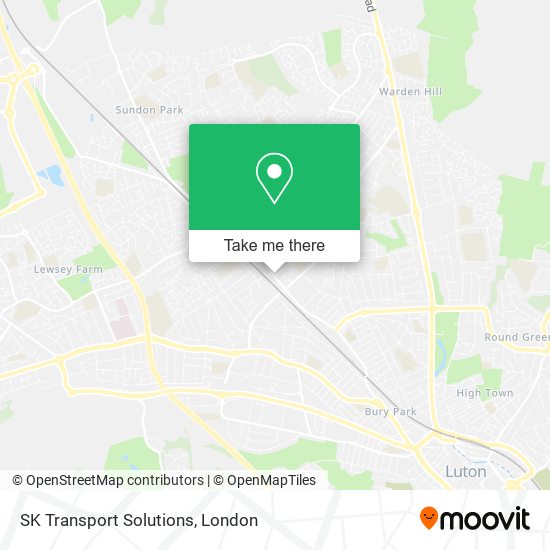 SK Transport Solutions map