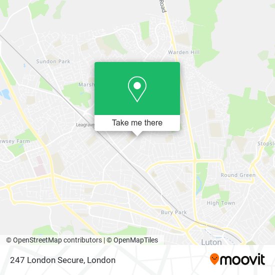 247 London Secure map