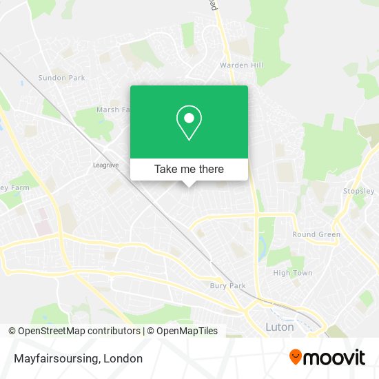 Mayfairsoursing map