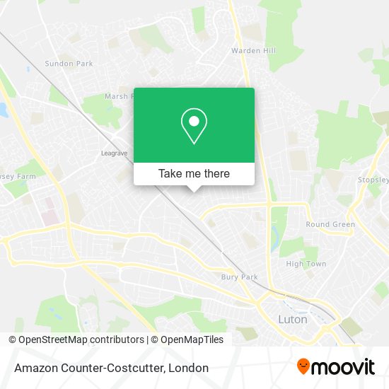 Amazon Counter-Costcutter map