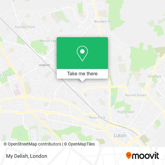 My Delish map
