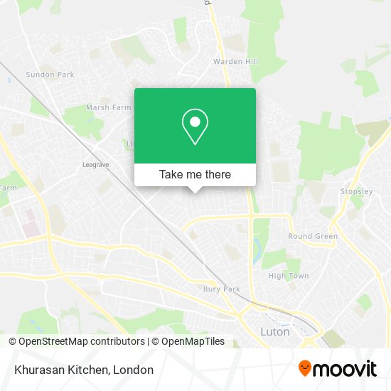 Khurasan Kitchen map