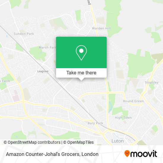 Amazon Counter-Johal's Grocers map