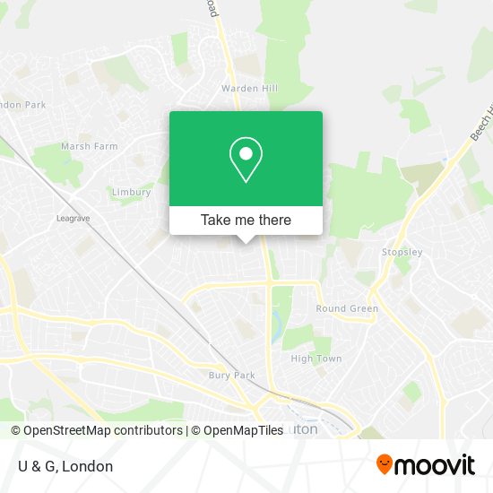 U & G map