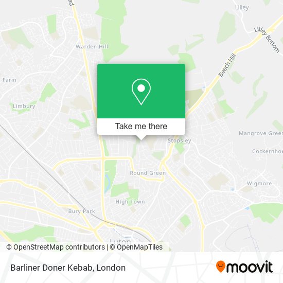 Barliner Doner Kebab map