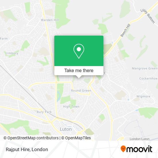 Rajput Hire map