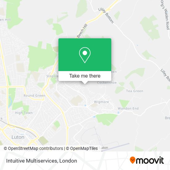 Intuitive Multiservices map