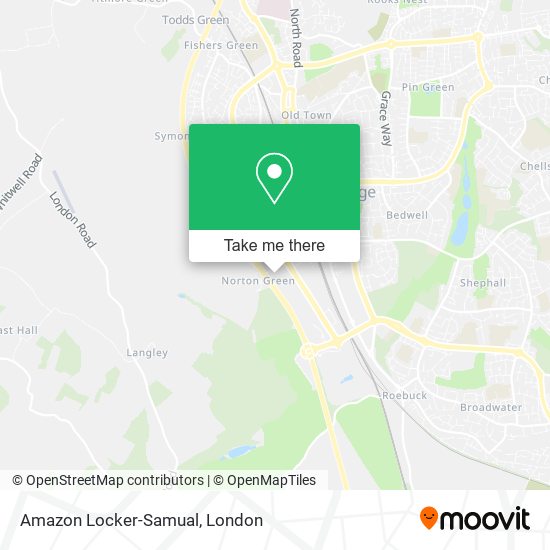 Amazon Locker-Samual map