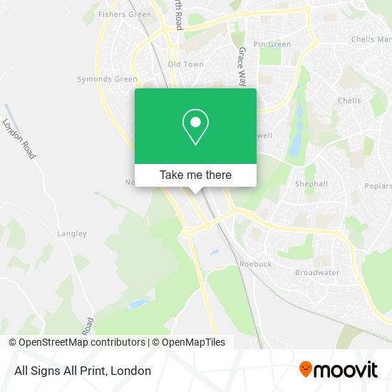 All Signs All Print map