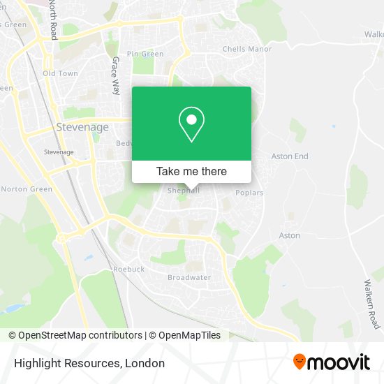 Highlight Resources map