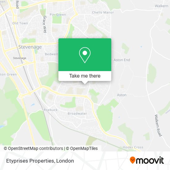 Etyprises Properties map