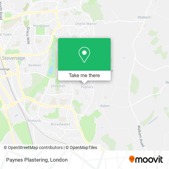 Paynes Plastering map