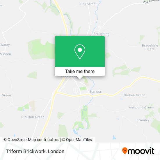 Triform Brickwork map