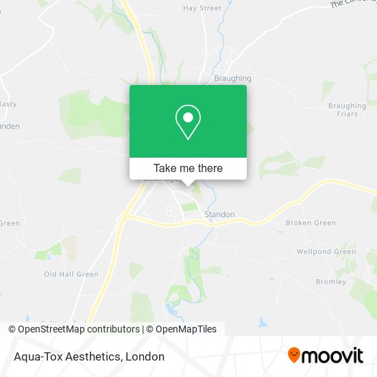 Aqua-Tox Aesthetics map