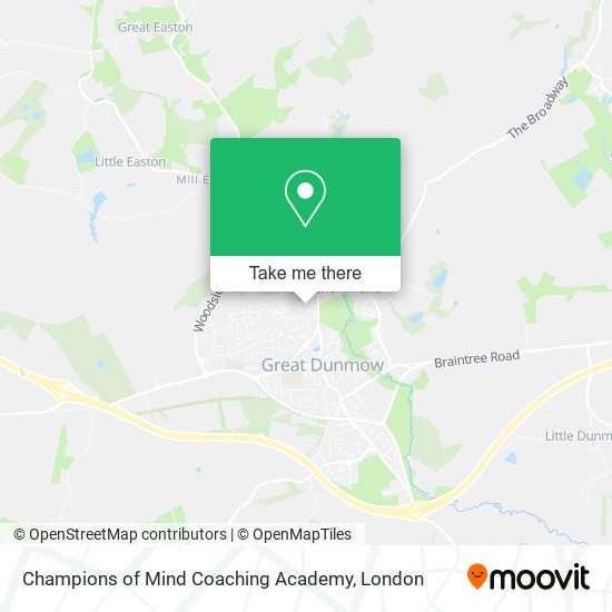 Champions of Mind Coaching Academy map