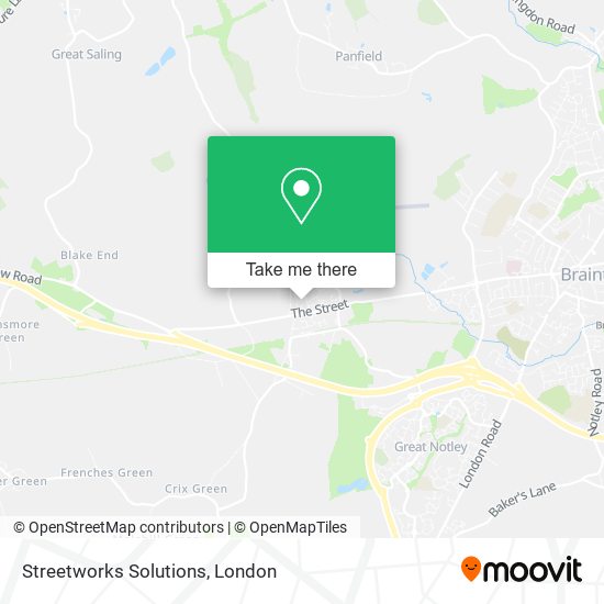 Streetworks Solutions map