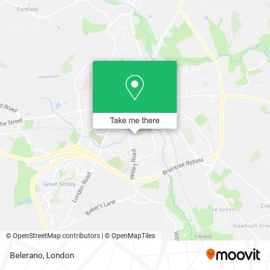 Belerano map