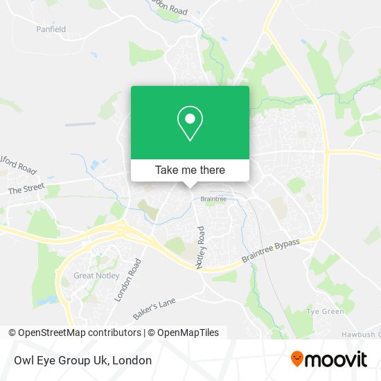 Owl Eye Group Uk map