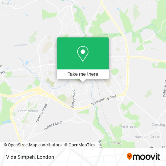 Vida Simpeh map