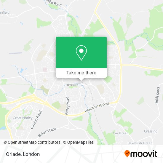 Oriade map