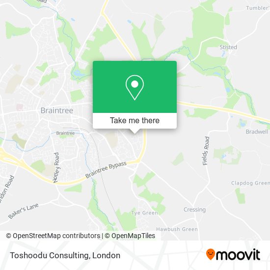 Toshoodu Consulting map