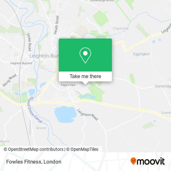 Fowles Fitness map