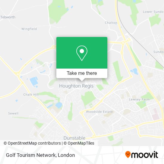 Golf Tourism Network map