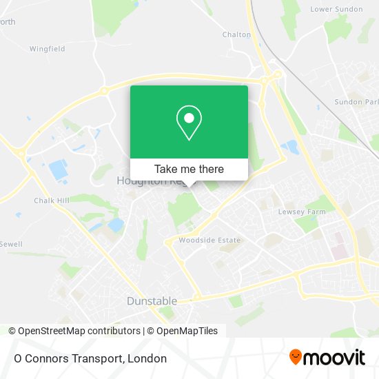 O Connors Transport map