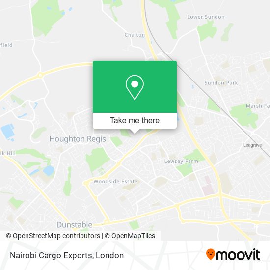 Nairobi Cargo Exports map