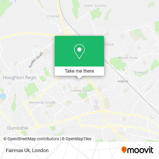 Fairmax Uk map