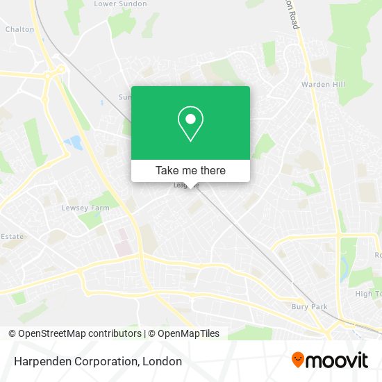 Harpenden Corporation map
