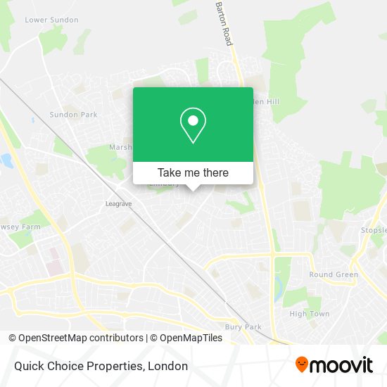 Quick Choice Properties map