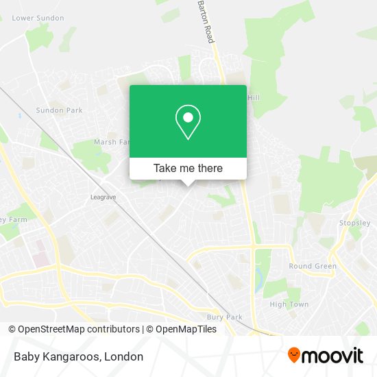 Baby Kangaroos map