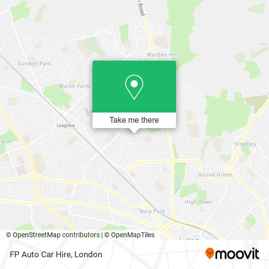 FP Auto Car Hire map