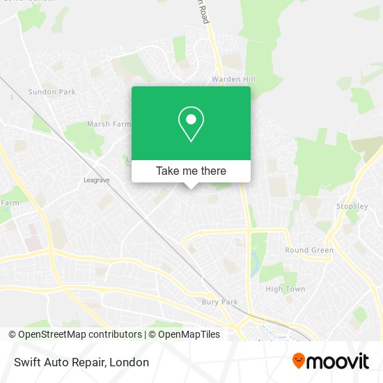 Swift Auto Repair map