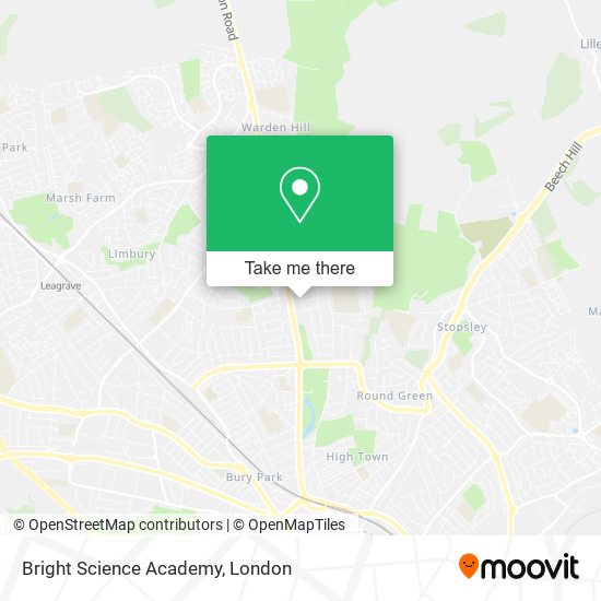 Bright Science Academy map