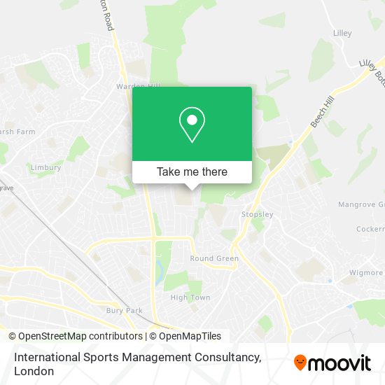 International Sports Management Consultancy map