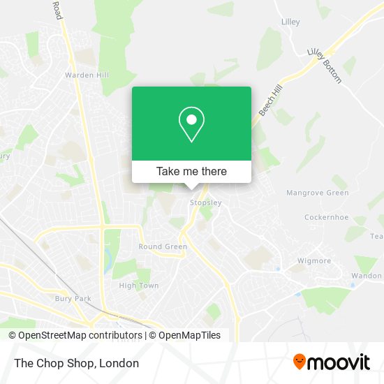 The Chop Shop map