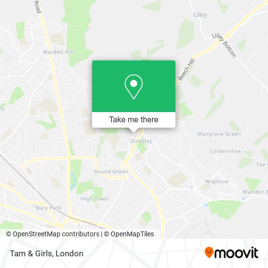 Tam & Girls map