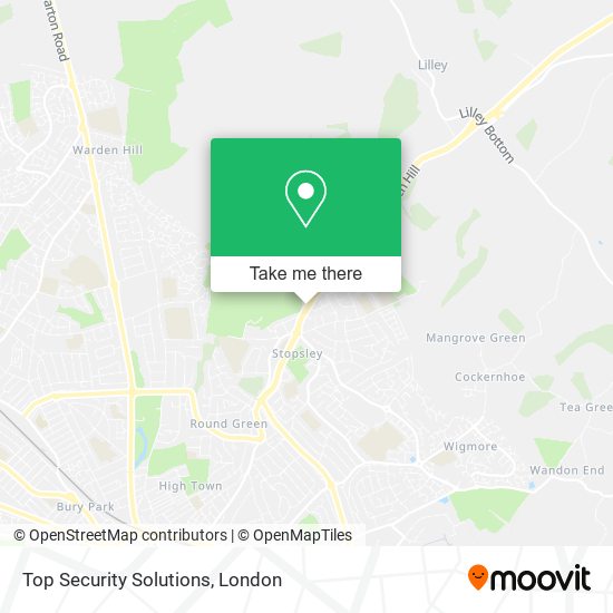 Top Security Solutions map