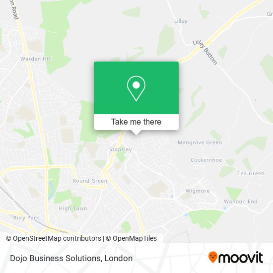 Dojo Business Solutions map
