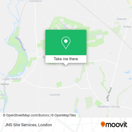 JNS Site Services map