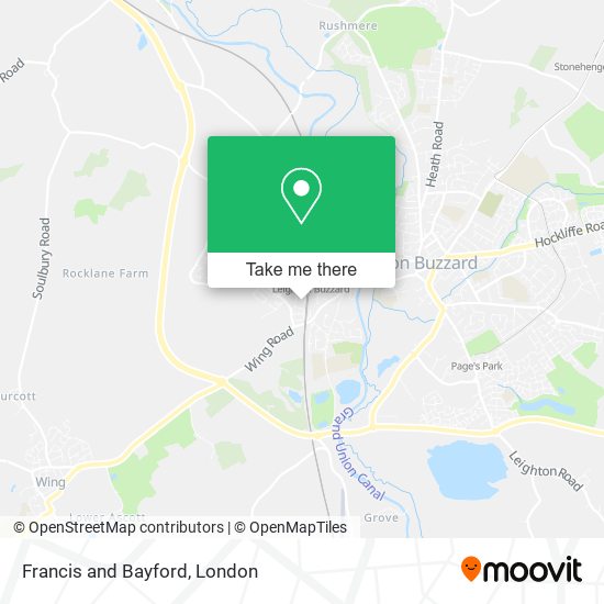 Francis and Bayford map