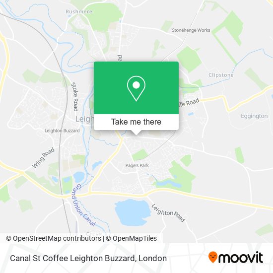 Canal St Coffee Leighton Buzzard map