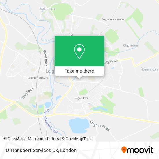 U Transport Services Uk map