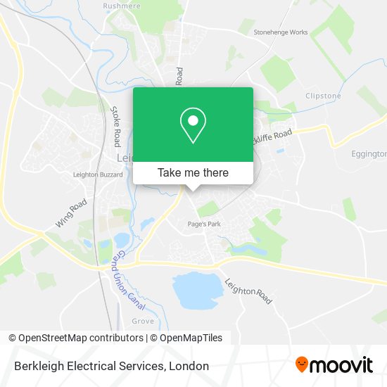 Berkleigh Electrical Services map