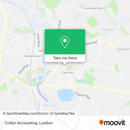 Colibri Accounting map